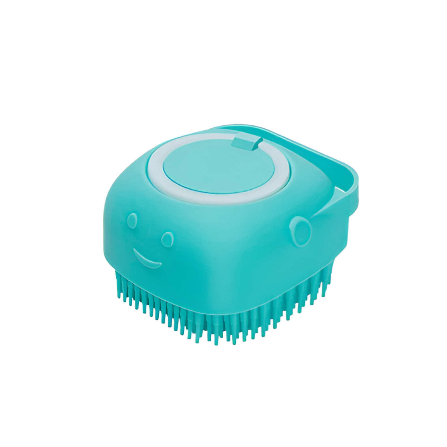 Silicone Massage Brush Shampoo Dispenser