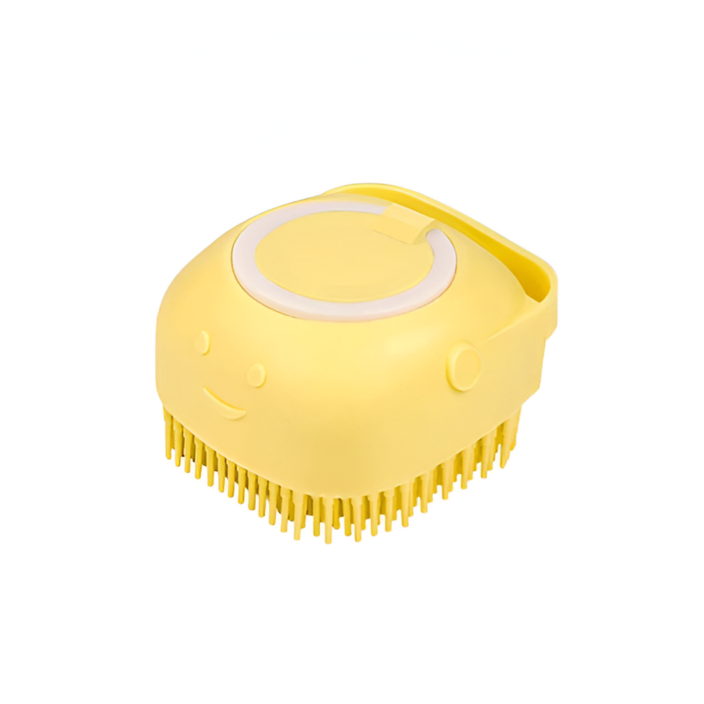 Silicone Massage Brush Shampoo Dispenser