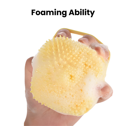 Silicone Massage Brush Shampoo Dispenser